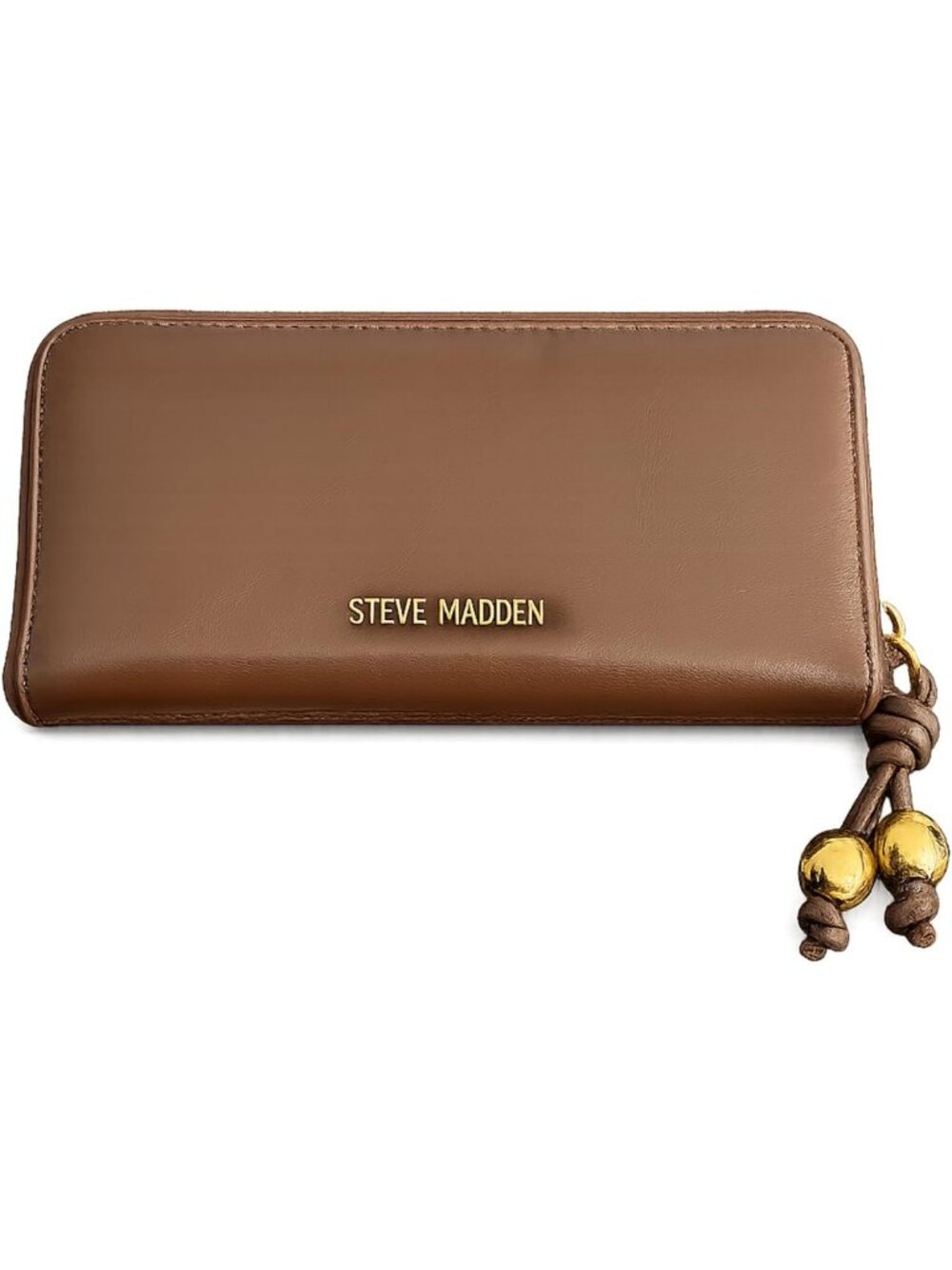 Chic Women's Zip Around Wallet in Brown Multi - Stylish & Functional Accessory